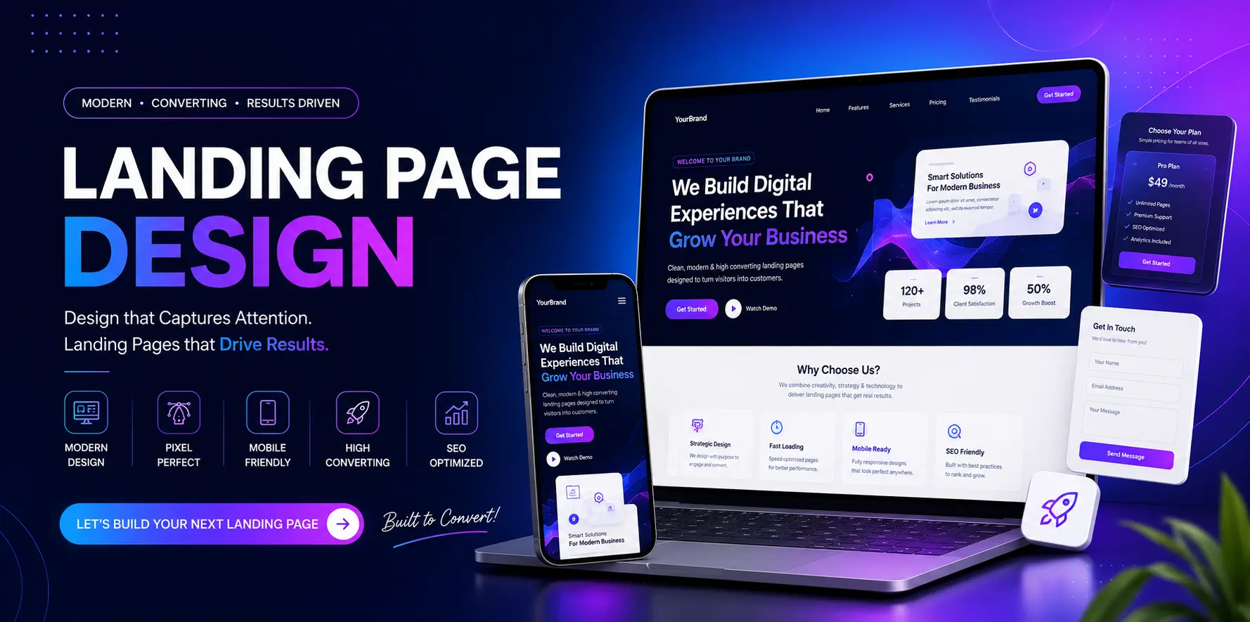 Landing Page Design