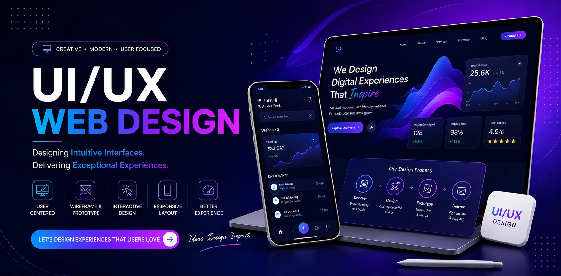 UI/UX Web Design